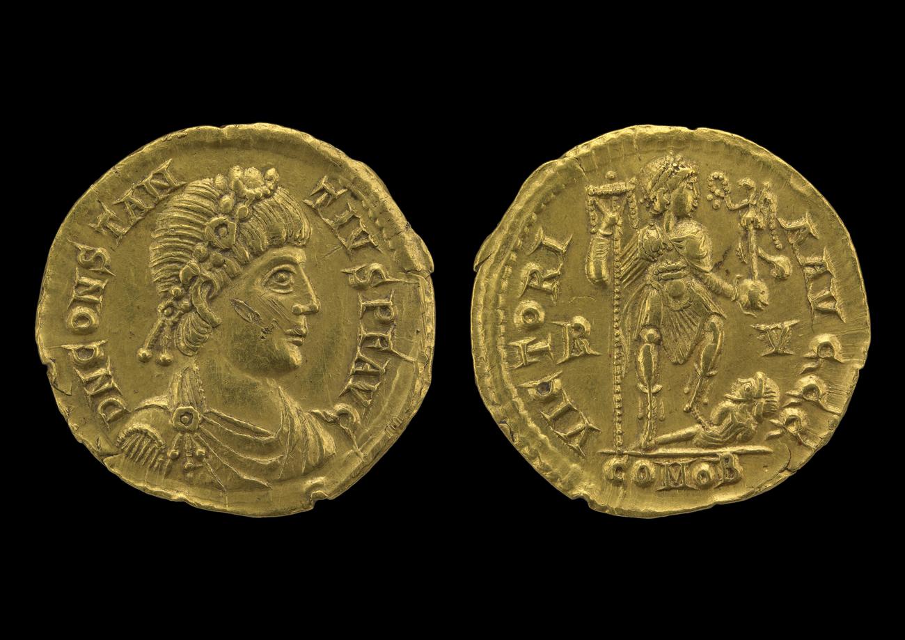 аверс RIC X Honorius 1325