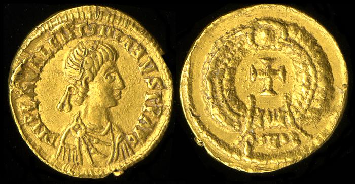 RIC X Visigoths 3721, реверс, bm