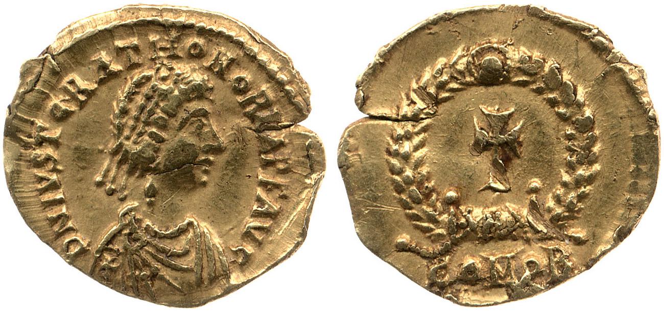 аверс RIC X Valentinian III 2068