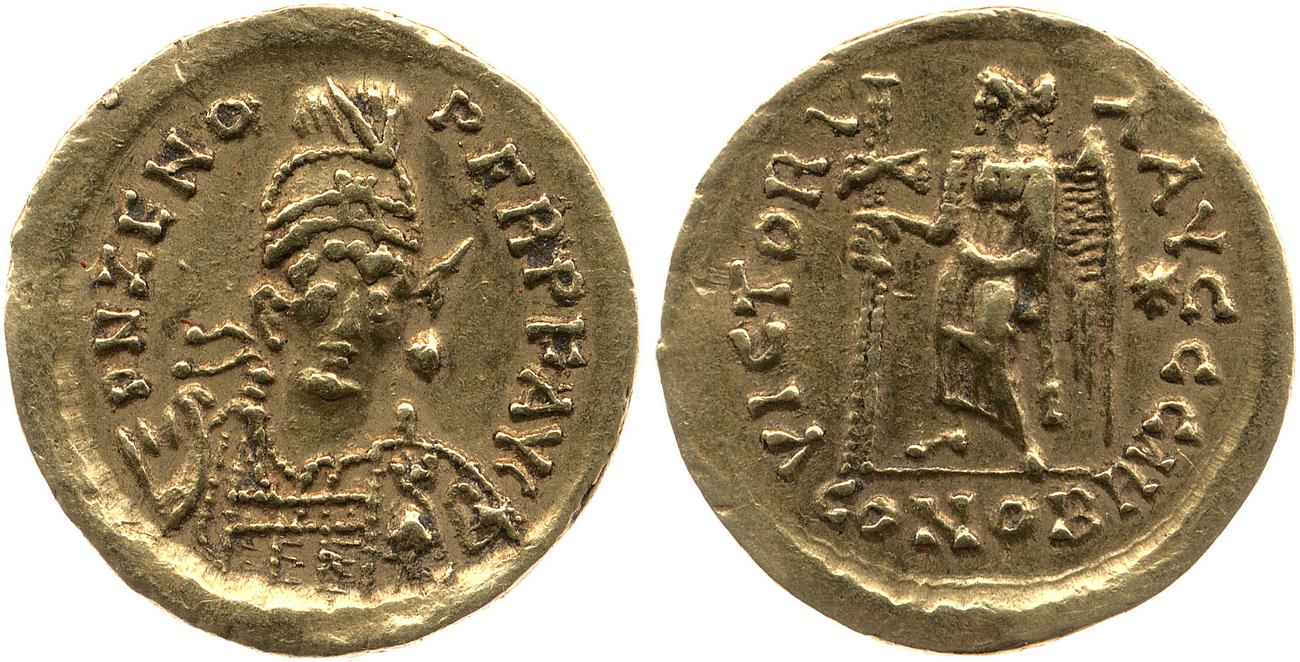 RIC X Zeno (West) 3634, аверс, bm