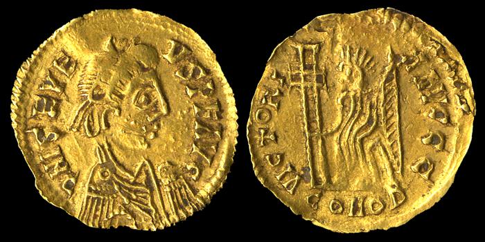 RIC X Visigoths 3759, реверс, bm