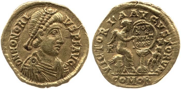 реверс RIC X Honorius 1336