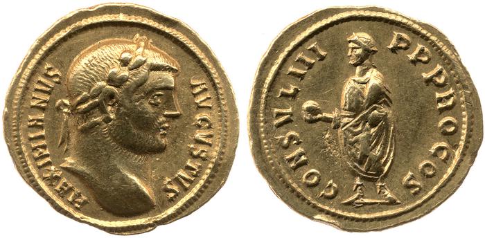 реверс RIC V Diocletian 609