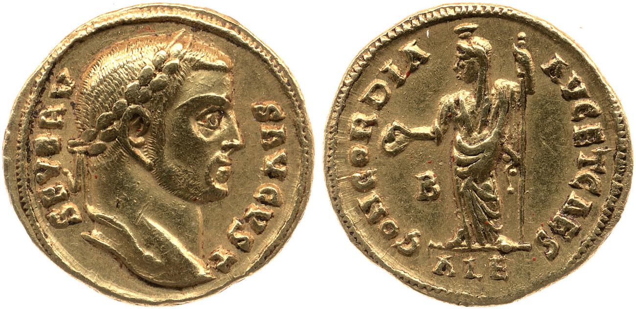 аверс RIC VI Alexandria 61