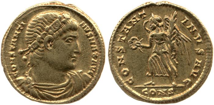 реверс RIC VII Constantinople 46