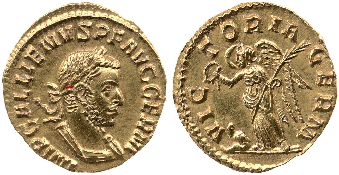 аверс RIC V Gallienus (joint reign) 96