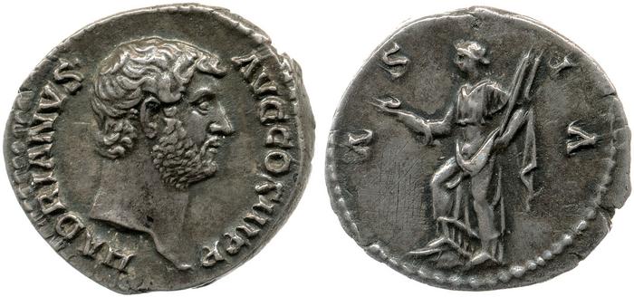 RIC II, Part 3 (second edition) Hadrian 1507, реверс, bm