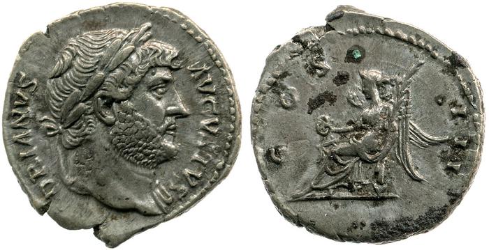 RIC II, Part 3 (second edition) Hadrian 858, реверс, bm