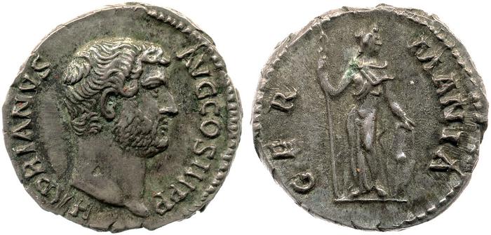 реверс RIC II, Part 3 (second edition) Hadrian 1519