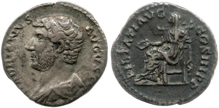 реверс RIC II, Part 3 (second edition) Hadrian 1114