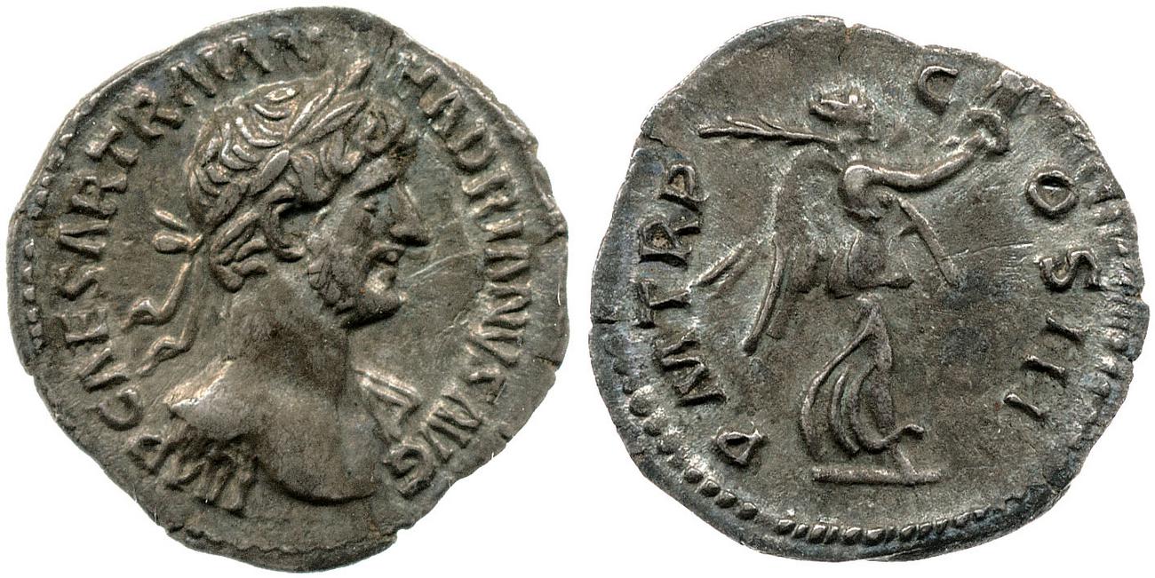 аверс RIC II, Part 3 (second edition) Hadrian 331