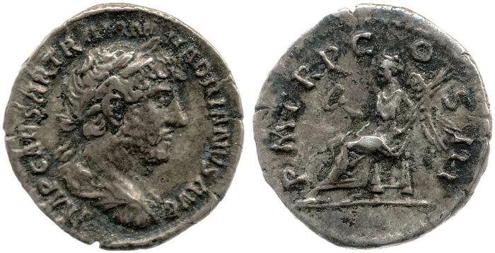 реверс RIC II, Part 3 (second edition) Hadrian 341