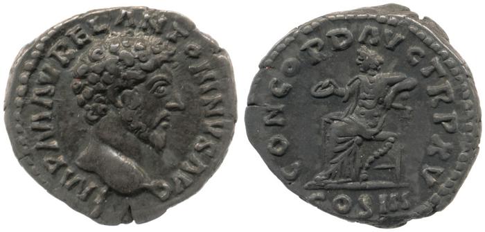 RIC III Marcus Aurelius 2, реверс, bm