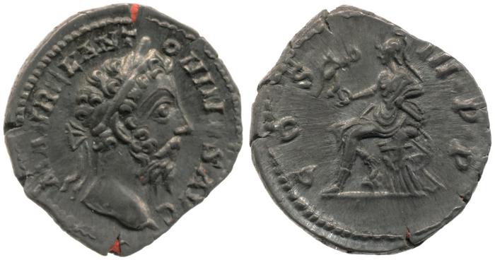 реверс RIC III Marcus Aurelius 420