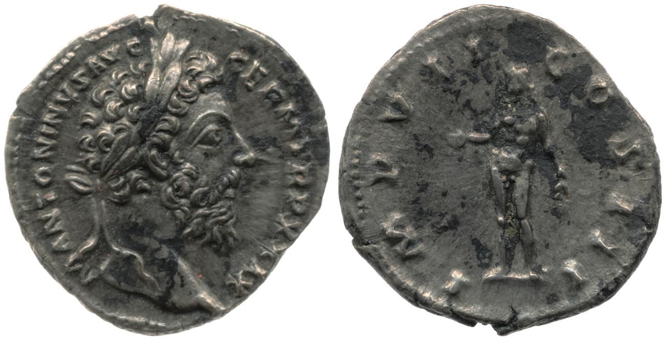 RIC III Marcus Aurelius 311, аверс, bm
