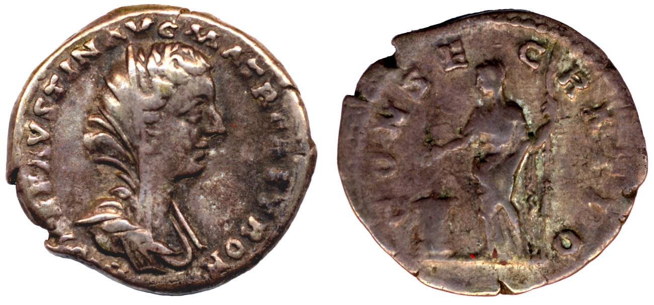 аверс RIC III Marcus Aurelius 742