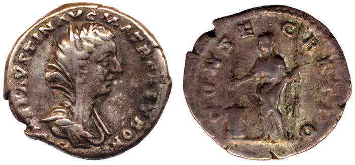 реверс RIC III Marcus Aurelius 742