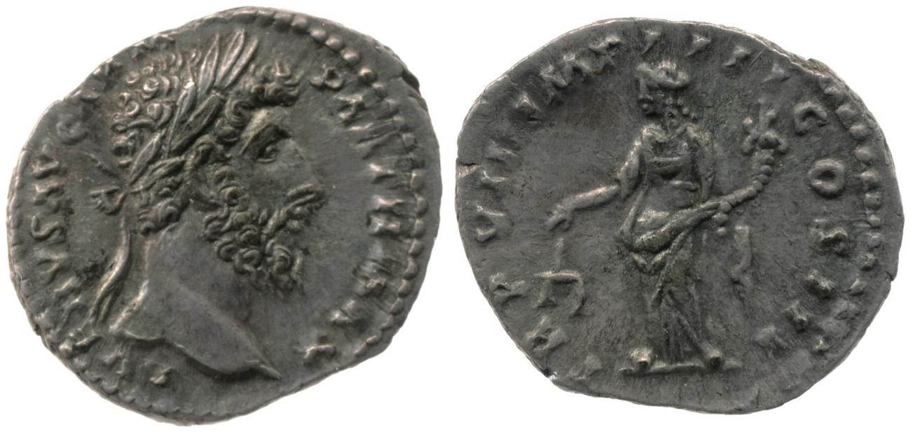 аверс RIC III Marcus Aurelius 576