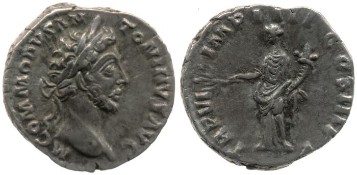 RIC III Commodus 17, реверс, bm