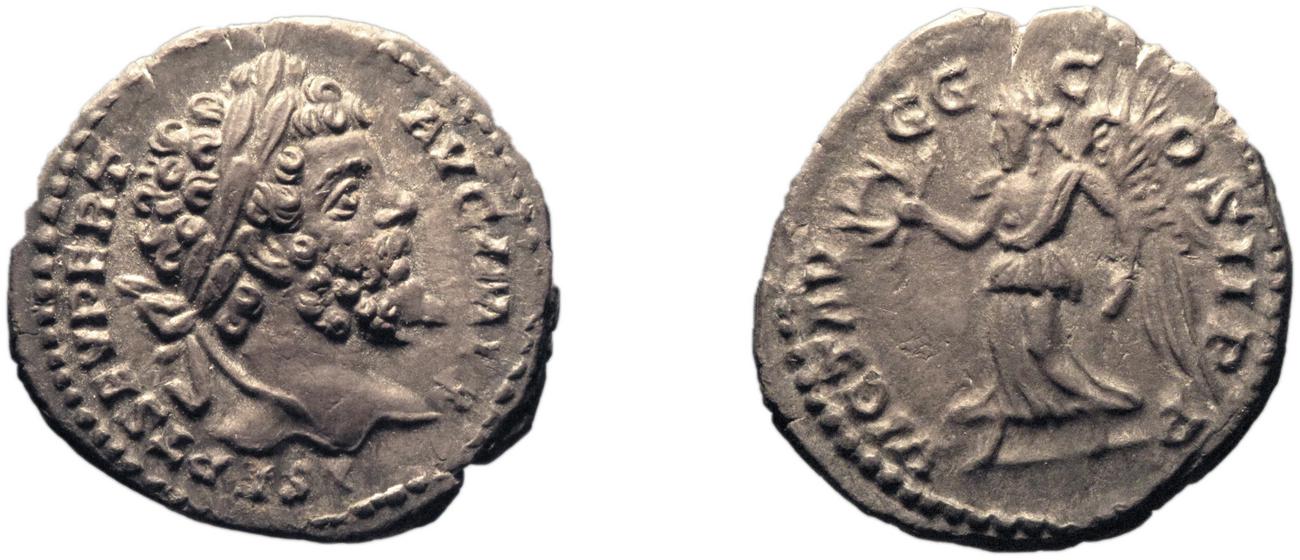 RIC IV Septimius Severus 120C, obverse, bm