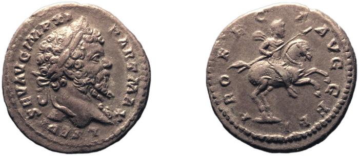 RIC IV Septimius Severus 138, реверс, bm