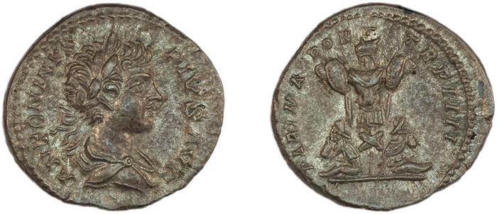 реверс RIC IV Caracalla 54B