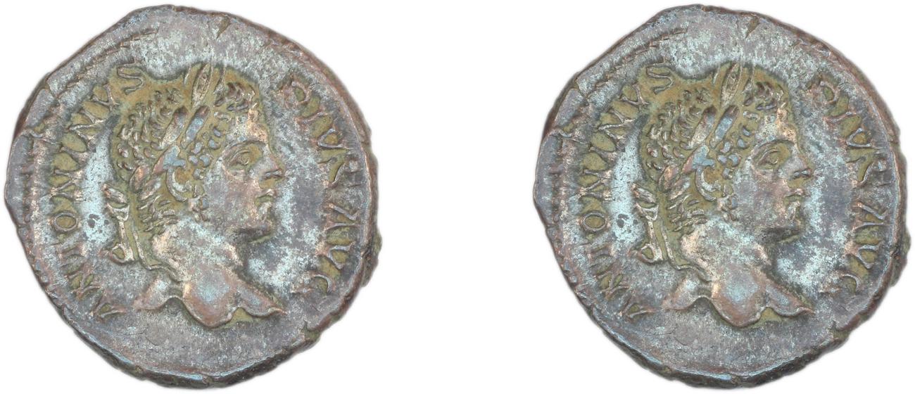 RIC IV Caracalla 107, obverse, bm