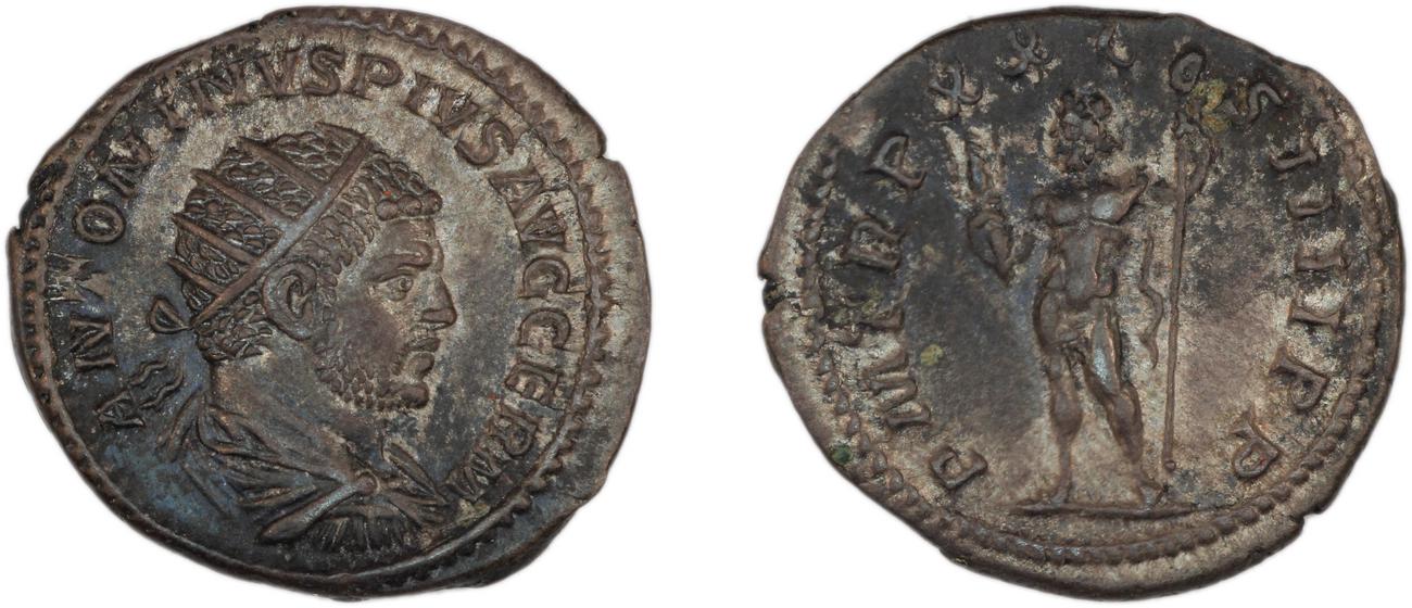 RIC IV Caracalla 285D, аверс, bm