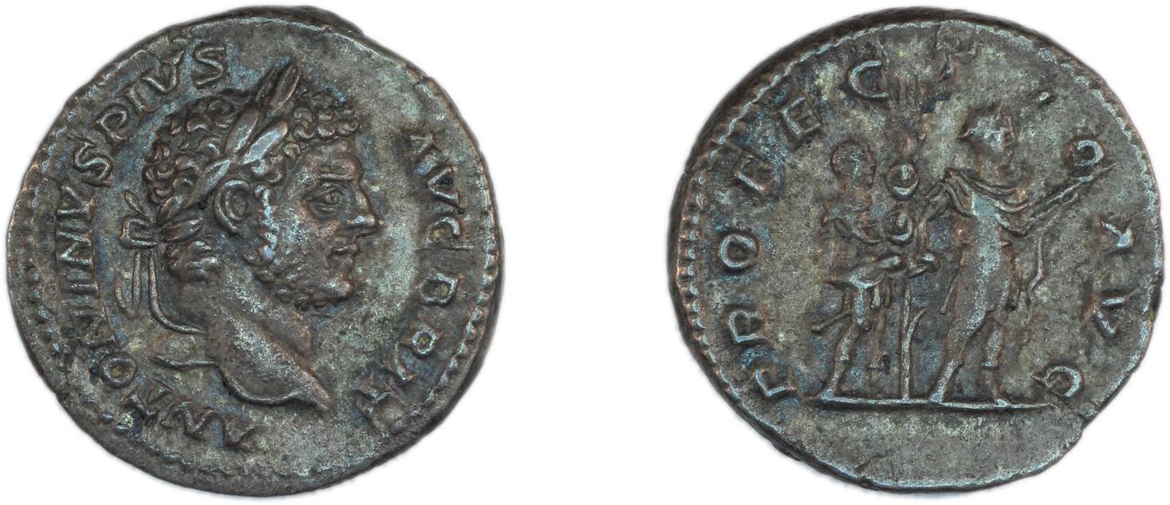 RIC IV Caracalla 226, аверс, bm