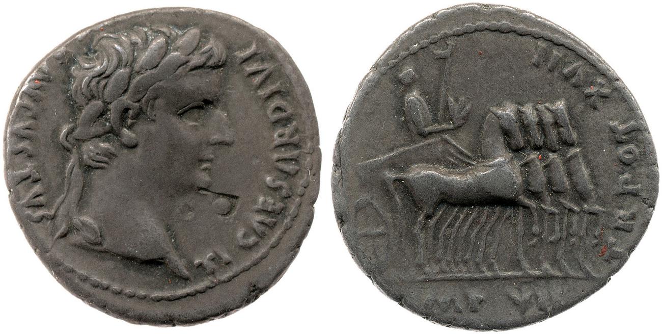 RIC I (second edition) Tiberius 4, аверс, bm