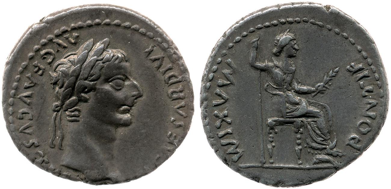 RIC I (second edition) Tiberius 30, аверс, bm