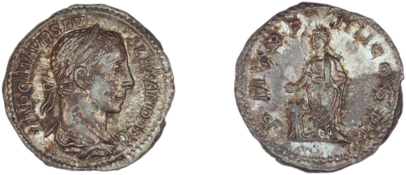 RIC IV Severus Alexander 50, аверс, bm