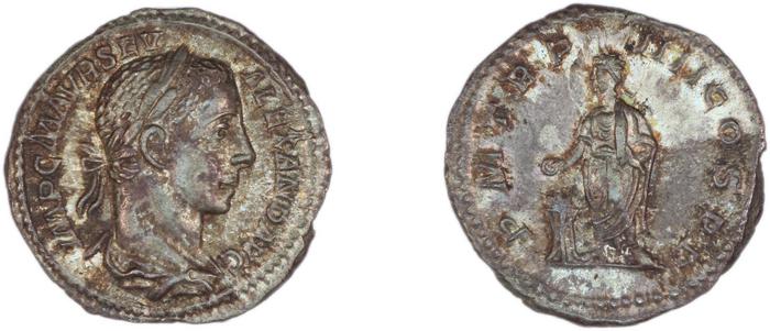 RIC IV Severus Alexander 50, реверс, bm