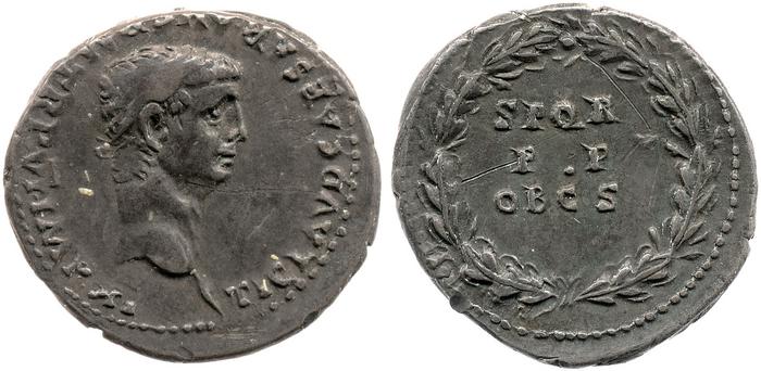 RIC I (second edition) Claudius 41, реверс, bm