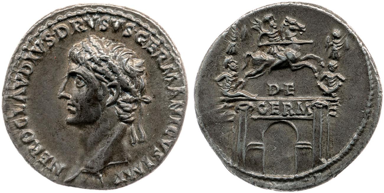 RIC I (second edition) Claudius 70, аверс, bm