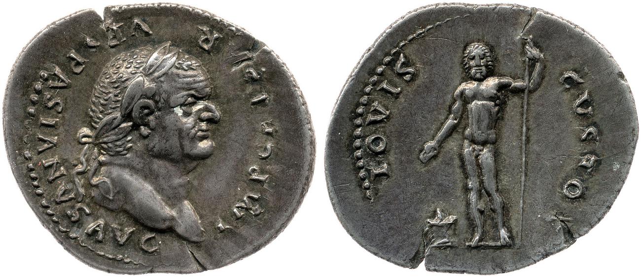 RIC II, Part 1 (second edition) Vespasian 849, аверс, bm