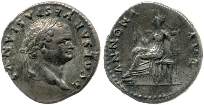 RIC II, Part 1 (second edition) Vespasian 972, реверс, bm