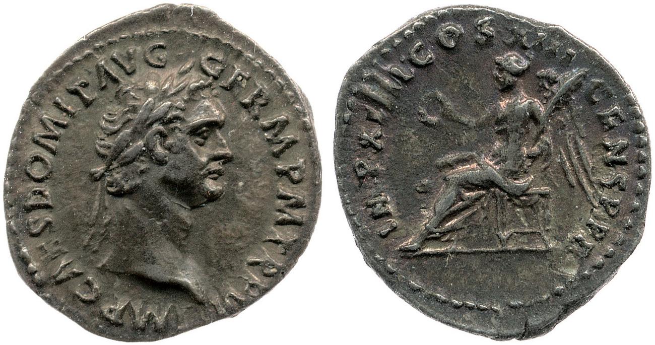 аверс RIC II, Part 1 (second edition) Domitian 516