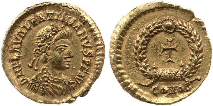 реверс RIC X Valentinian III 2064