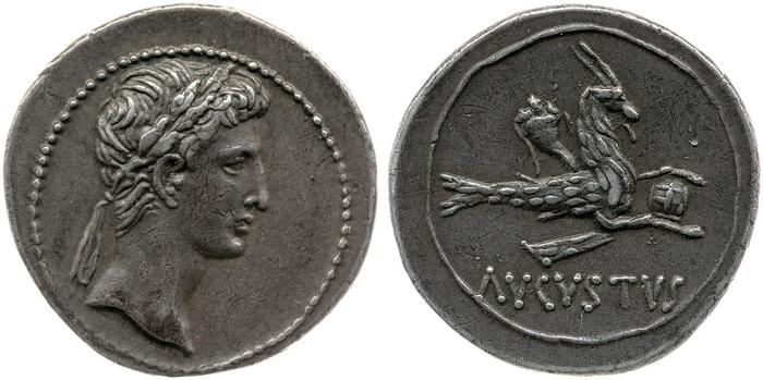 реверс RIC I (second edition) Augustus 541