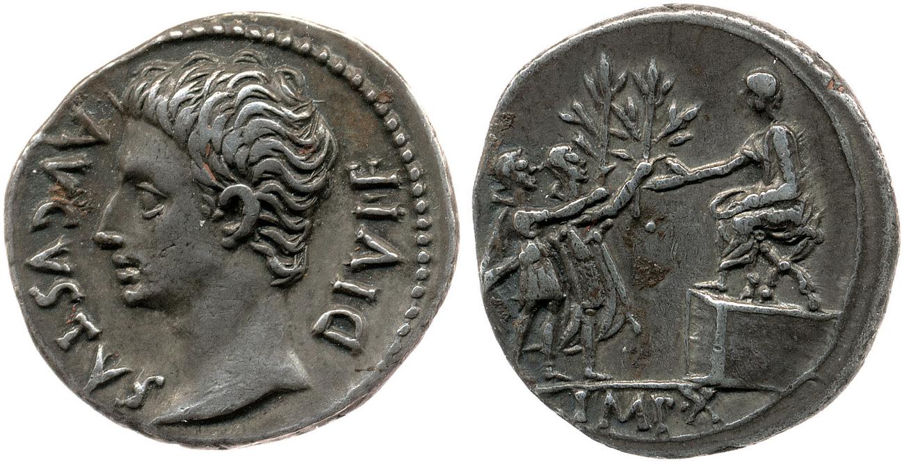 аверс RIC I (second edition) Augustus 165B