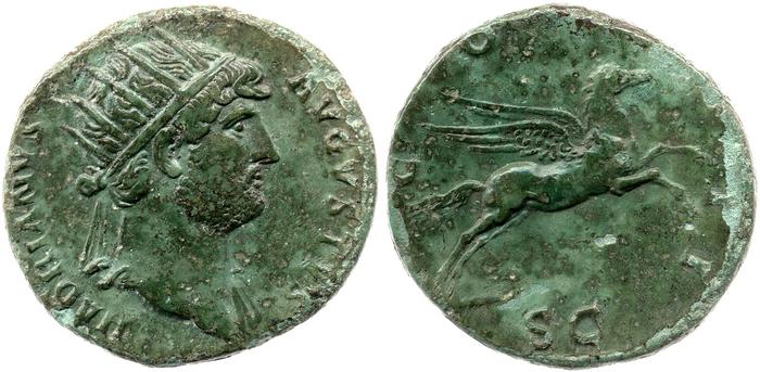 RIC II, Part 3 (second edition) Hadrian 746, реверс, bm