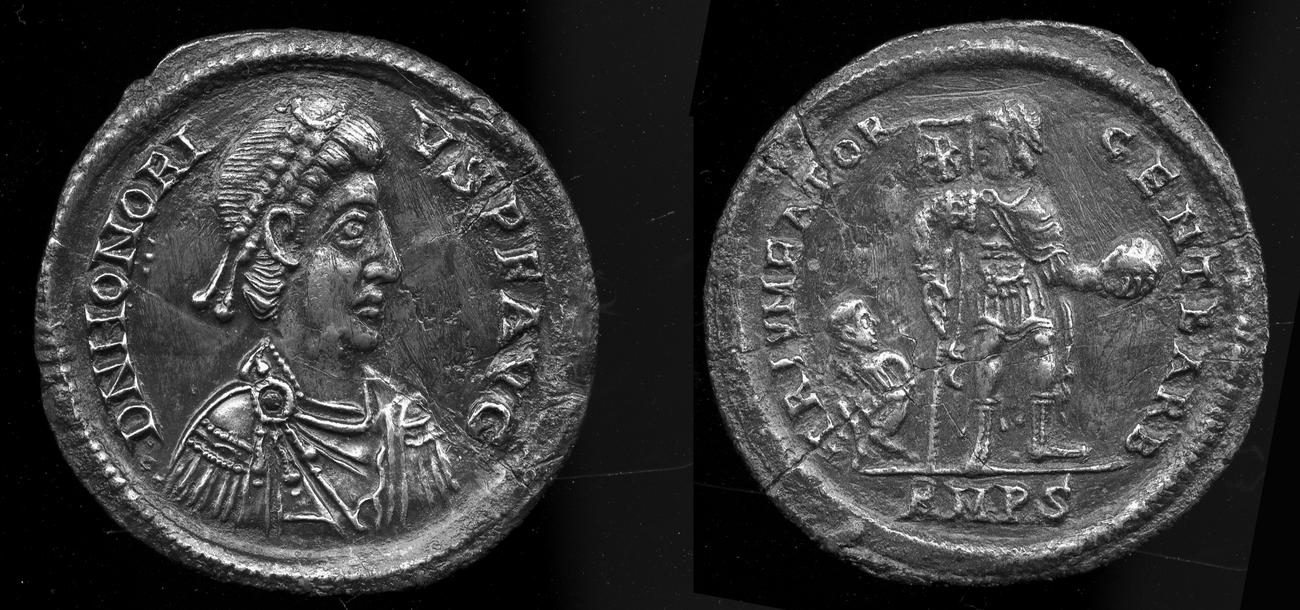 аверс RIC X Honorius 1261