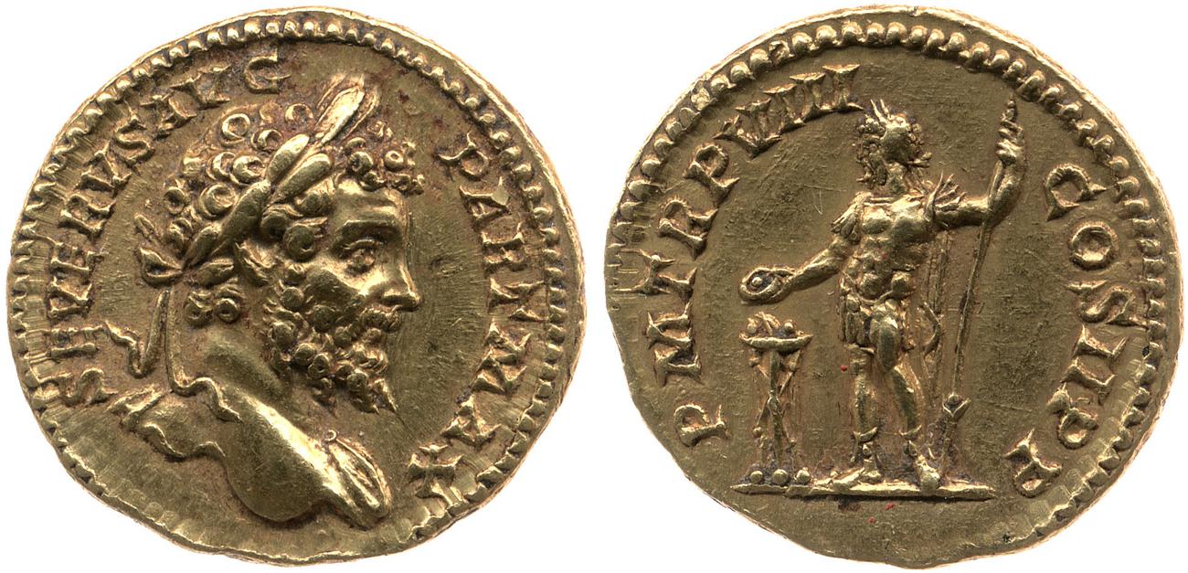 аверс RIC IV Septimius Severus 151