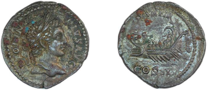 RIC IV Caracalla 98, реверс, bm