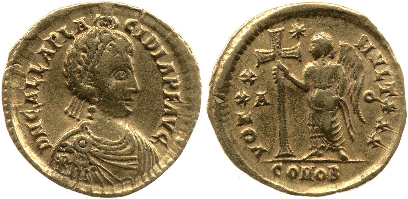 аверс RIC X Theodosius II (West) 1808