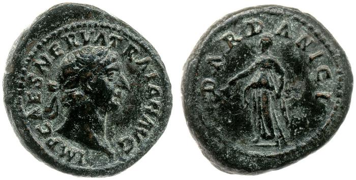 RIC II Trajan 704, реверс, bm