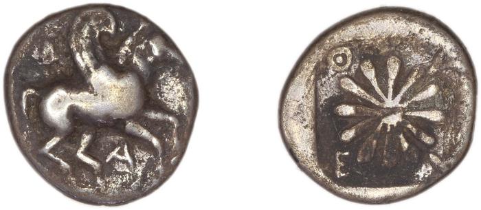Erythrae Babelon 1910 1975, реверс, bm