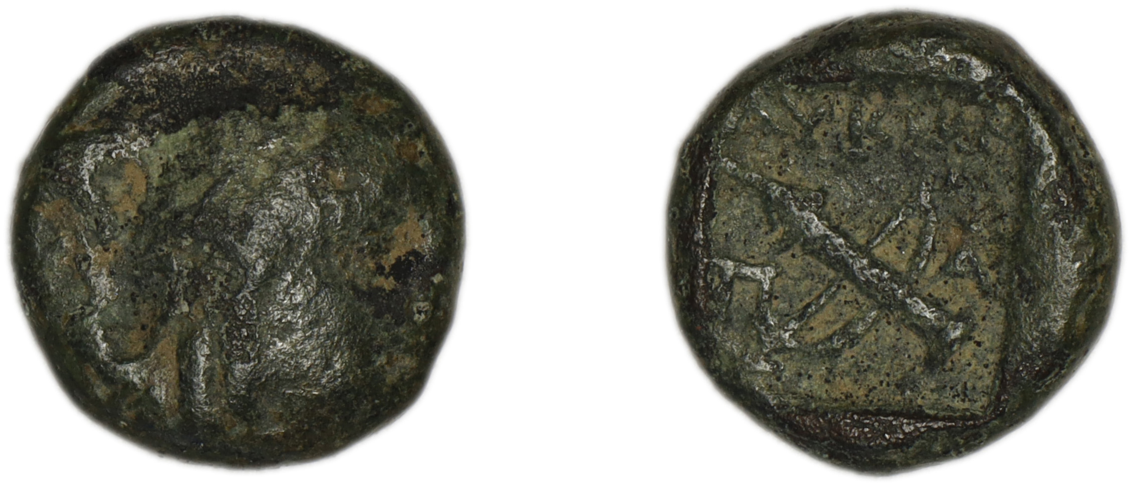 Lycian League Patara Troxell 1982 3.70, аверс, bm