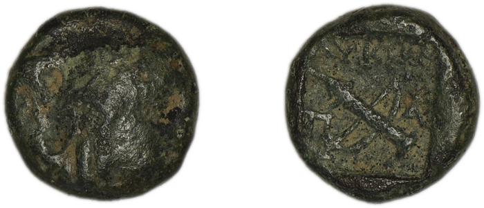 Lycian League Patara Troxell 1982 3.70, реверс, bm